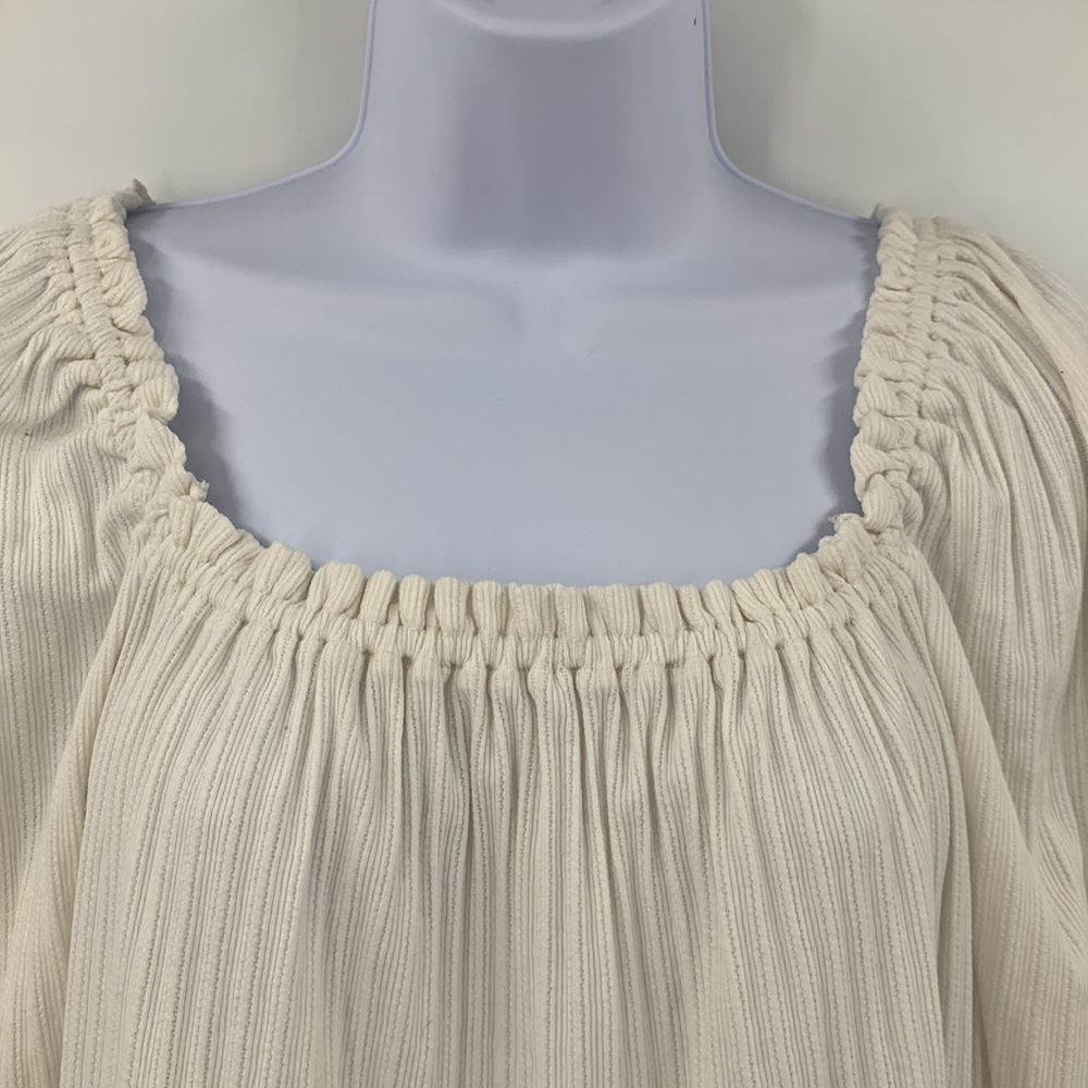 Madewell Off the Shoulder Top Sz L - Picture 2 of 5